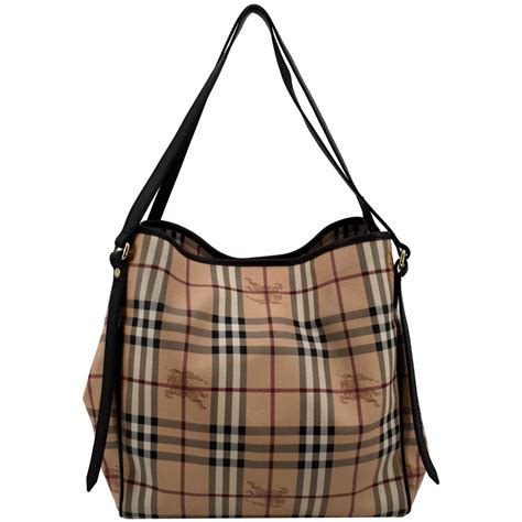 burberry canterbury tote size|Burberry haymarket bag.